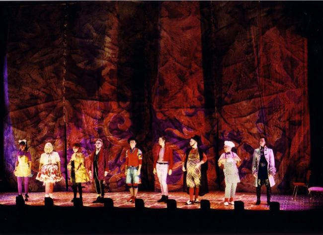 Directed by John Bell, designed by Stephen Curtis. Dubbed by one reviewer as Commedia dell Oz. Opening to an extraordinary reception with a standing ovation Sydney Opera House 2004- before a highly successful tour. 